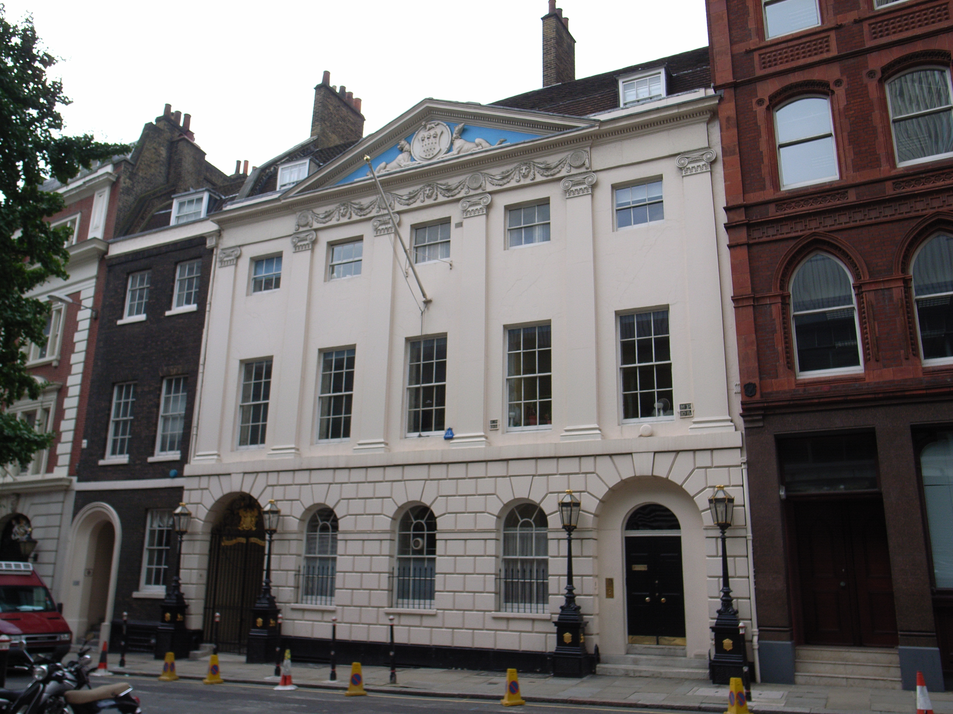 Skinners' Hall (1770-90) by W Jupp